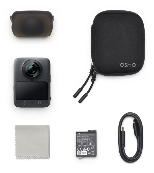 15520 x 7760 Pixel Aktion Kamera 120 MP  Osmo 360 Standard Combo (Schwarz) 