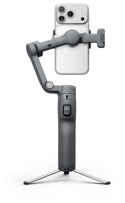 Stativ Gimbal für Smartphone faltbar Bluetooth  Osmo Mobile 8P Advanced Tracking Combo (Schwarz) 