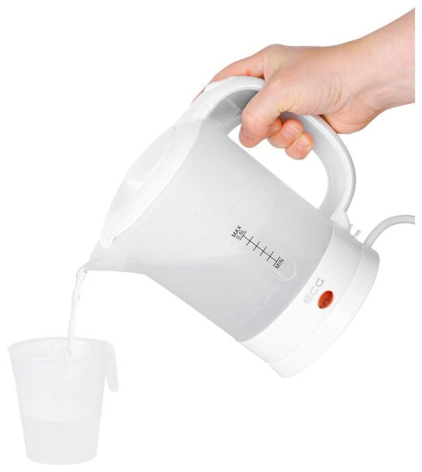 0,5 l Wasserkocher 1000 W  RK500 Travel lite (Weiß) 