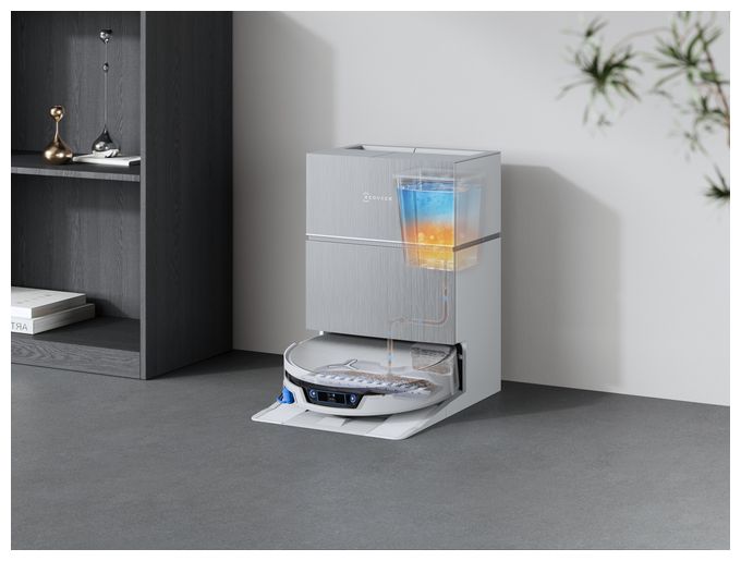 Saugroboter nass/trocken 999 min Akku 27000 Pascal Leistung  Deebot X12S Pro Omni (Weiß) 