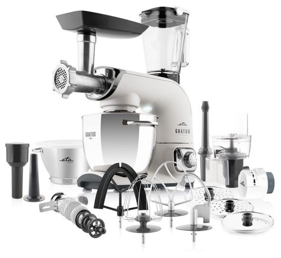 1500 W Küchenmaschine 5,5 l  Gratus Evo Expert (Cremefarben) 