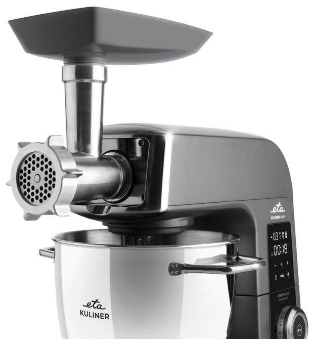 1700 W Küchenmaschine 6,7 l mit Waage  Gratus Kuliner II Max (Grau) 