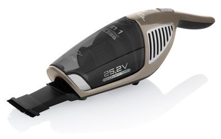 Handstaubsauger Beutellos bis 54 min Laufzeit 25,2 V HEPA  Moneto (Schwarz, Gold) 
