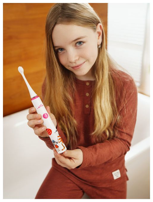 Schall-Zahnbürste für Kinder 1,2 h  Sonetic Kids (Pink) 
