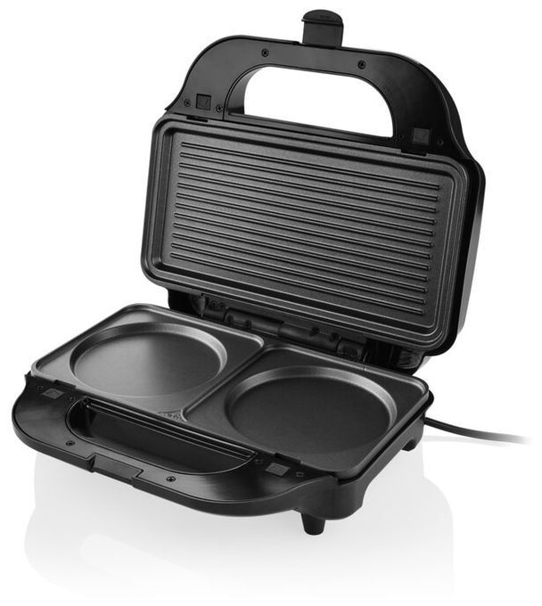 Sandwichmaker 900 W für 4 Sandwiches  Sorento Plus (Schwarz) 