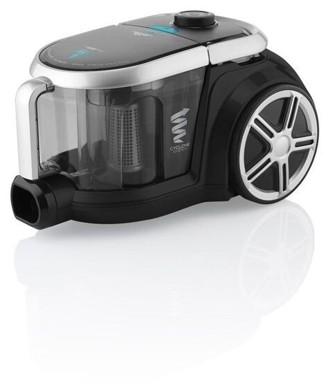 Bodenstaubsauger Beutellos 800 W HEPA  Stormy Car (Schwarz) 