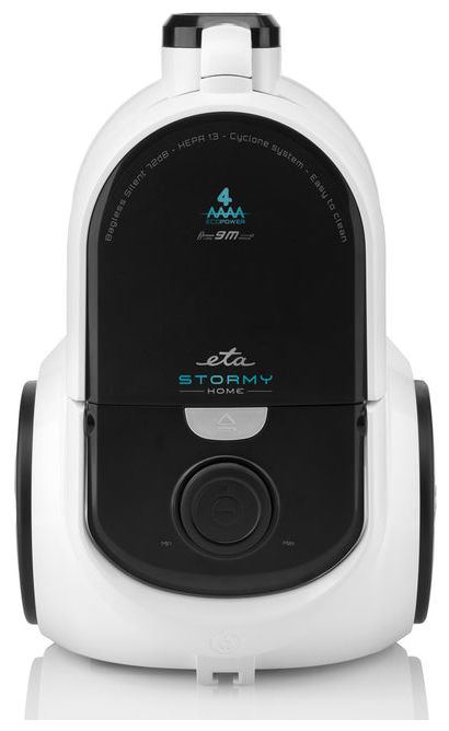 Bodenstaubsauger mit Staubbeutel 800 W HEPA  Stormy Home (Schwarz, Weiß) 