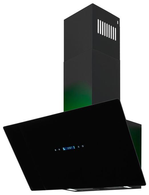 Abluft/Umluft Dunstabzugshaube/Esse Wand 798 mm (Schwarz) KFD817-2L 
