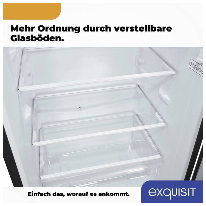 109 l / 48 l Kühl-Gefrierkombi freistehend 121 kWh Jahr  KGC231-60-E-050C (Anthrazit) 