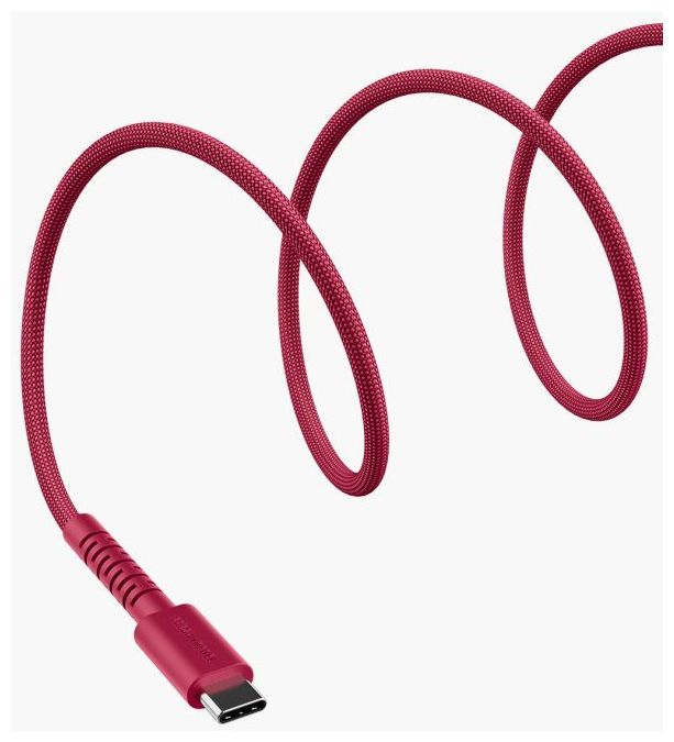 Stecker Rundkabel USB A auf USB C bis 18 W 2 m  2UCC201BR (Rot) 