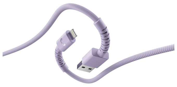 Stecker Rundkabel Lightning auf USB A 2 m  2ULC201DL2 (Violett) 