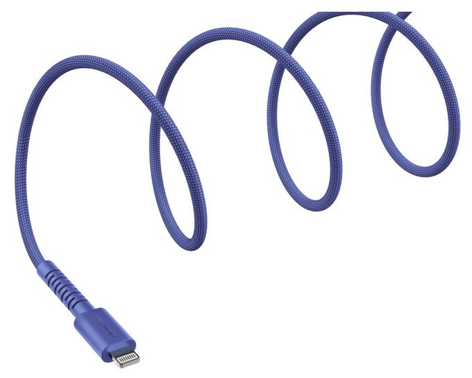 Stecker Rundkabel Lightning auf USB A 2 m  2ULC201TB (Blau) 