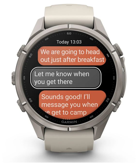43 mm Smartwatch Rund  Fenix 9 Pro (Titan) 