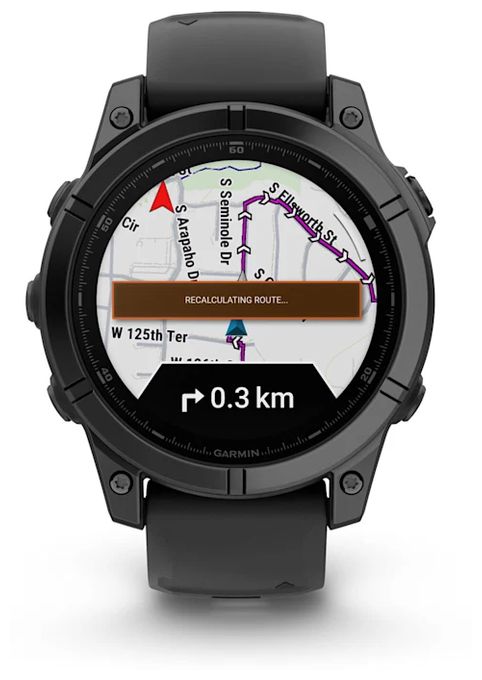 Digital 47 mm  Smartwatch Rund  Fenix E (Schwarz) 