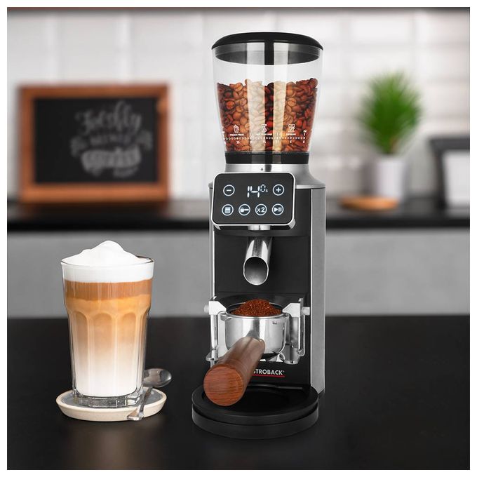 Kaffeemühle für 300 g 150 W (Schwarz, Transparent) 42644 Pro Touch 30 