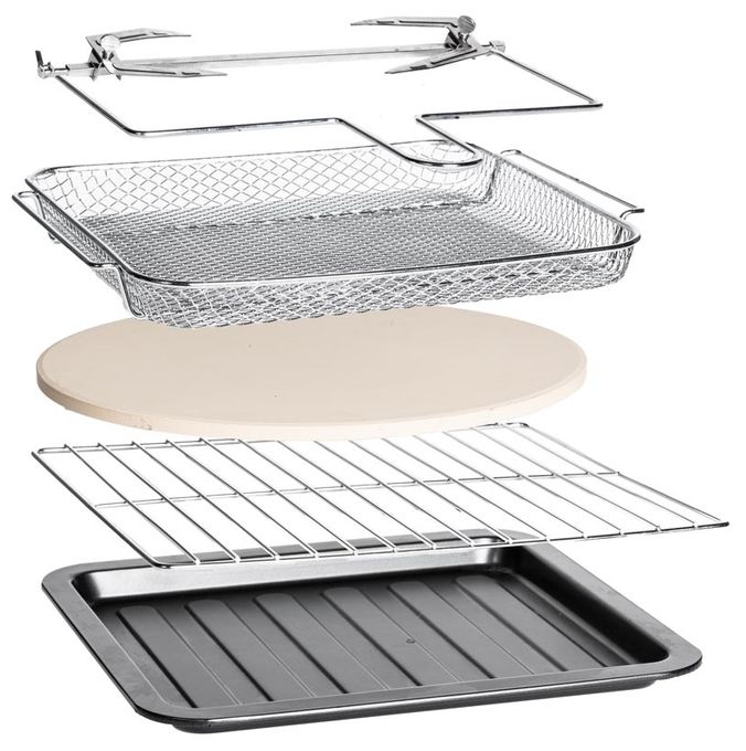 1680 W 42815 Design Ofen Air Fry & Pizza 