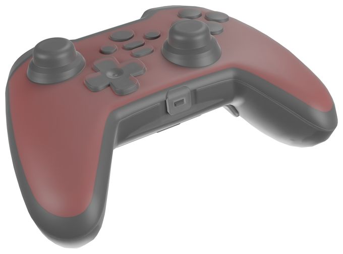 Analog / Digital Gamepad für Android, MAC, Nintendo Switch, PC, iOS  Mangan 400 (Rot) 