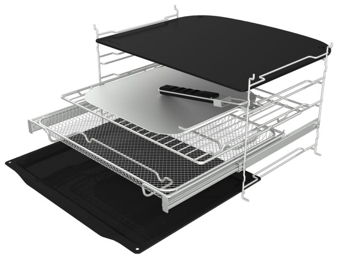 Einbaubackofen AutoClean BO3PYEI016 GO66MB Pizza350C 