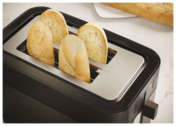 Toaster 1150 W 4 Scheibe(n) 7 Stufen  HTO5A3011 (Schwarz) 