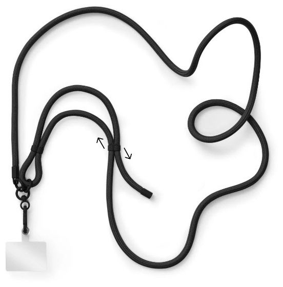 Gurt  135285 Handyband (Schwarz) 