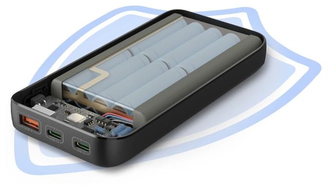10000 mAh Powerbank USB Typ-C  139546 Power Pack Performance 10 (Anthrazit) 