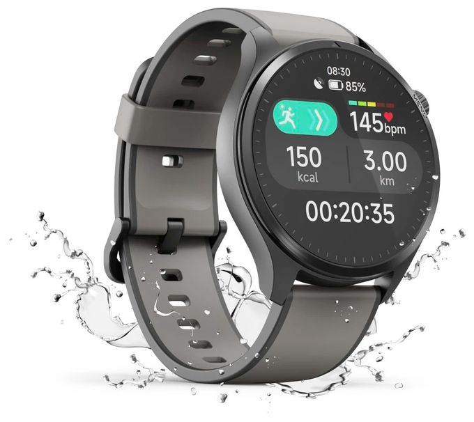 Digital 52 mm Smartwatch Rund IP68  178627 9000 (Anthrazit) 