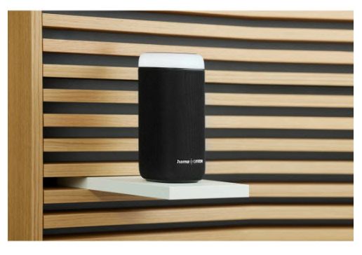 30 W Bluetooth Lautsprecher IPX4 Laufzeit bis 12 h  188230 Glow Pro (Schwarz) 
