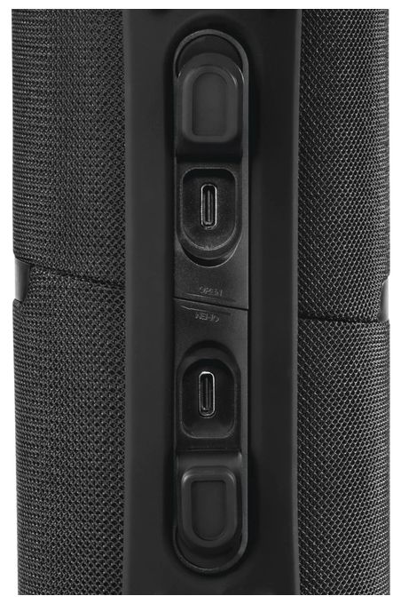 30 W Bluetooth Lautsprecher IP67 Laufzeit bis 12 h  188242 Twin 4.0 (Schwarz) 