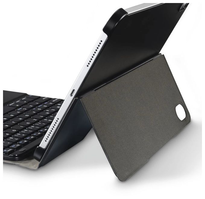 Folio aus Kunststoff für Apple iPad 11 bis 27,7 cm (10.9") Schmutzabweisend, Staubresistent, Kratzresistent mit Magnetverschluss (Schwarz) 216598 Premium 