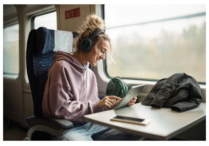 Over Ear Bluetooth Kopfhörer kabellos 60 h Laufzeit USB Typ-C  221821 Spirit Calypso X (Schwarz) 