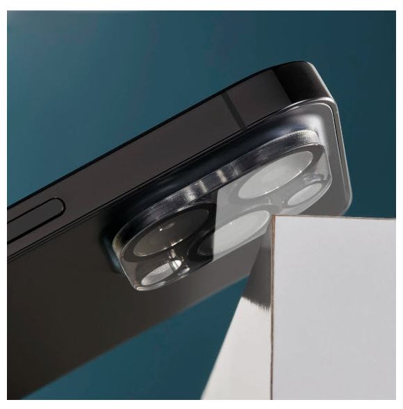 Kameraobjektivschutz gehärtetes Glas 9H für  Apple iPhone 15 Pro / 15 Pro Max Bruchfest, Schlagfest, Schlagfest, Kratzresistent, Splitterfrei, Schockresistent 222743 Cam Protect 