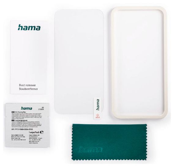 Klare Bildschirmschutzfolie gehärtetes Glas 9H für  Apple iPhone 15 Pro Schlagfest, Schlagfest, Kratzresistent 222763 Clear Protect 
