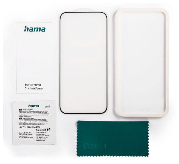 Klare Bildschirmschutzfolie gehärtetes Glas 10H für  Apple iPhone 15 Pro Bruchfest, Schlagfest, Schlagfest, Kratzresistent, Splitterfrei, Schockresistent 222764 Extreme Protect 