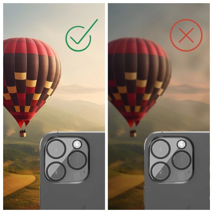 Kameraobjektivschutz gehärtetes Glas 9H für  Apple iPhone 16 / 16 Plus Schlagfest, Schlagfest, Kratzresistent 222793 Cam Protect 