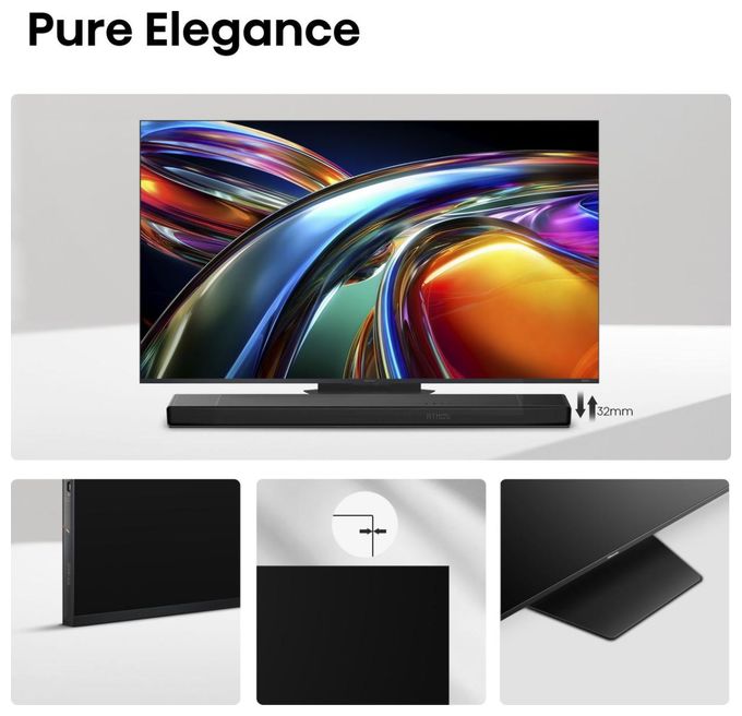 LED 2,16 m (85 Zoll) Fernseher 4K Ultra HD VESA 600 x 400 mm 85UR9DS 