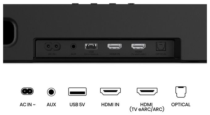 Soundbar 440 W 3.1.2 Kanäle  AX3120Q (Schwarz) 