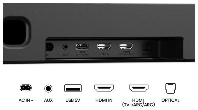 Soundbar 600 W 5.1.4 Kanäle  AX5140Q (Schwarz) 