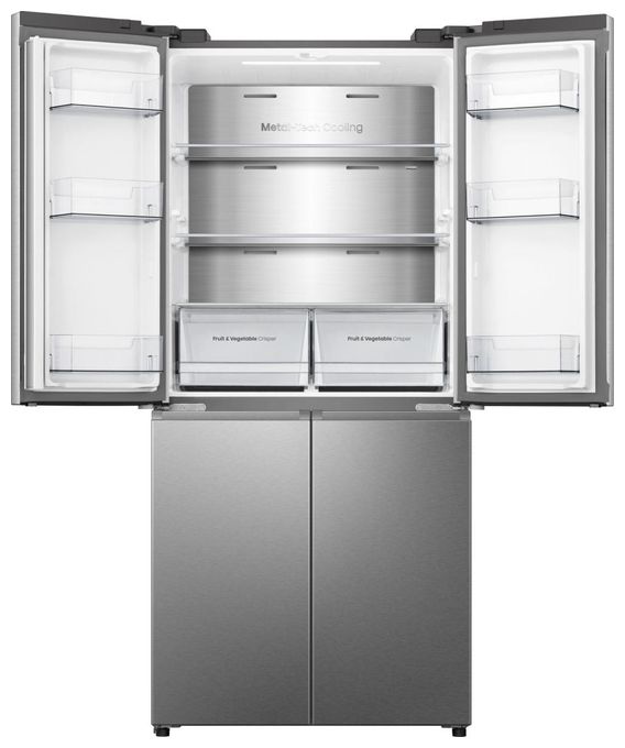 Side-by-Side Kühl-/ Gefrierkombination 304 l / 87 l 235 kWh NoFrost 1785 mm x 794 mm  RQ5P470SAID (Grau, Edelstahl) 