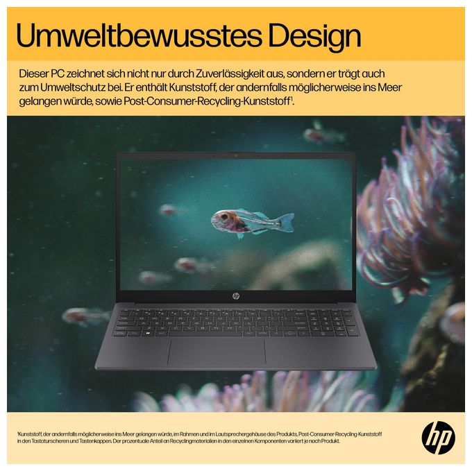 Full HD Notebook 39,6 cm (15.6 Zoll) 1920 x 1080 Pixel 1 TB SSD Windows 11 Home AMD Ryzen 7 max. 4,5 GHz  15-fc0678ng (Silber) 