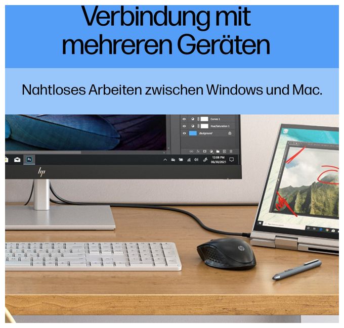 1200 DPI Büro Maus Optisch  430 (Schwarz) 