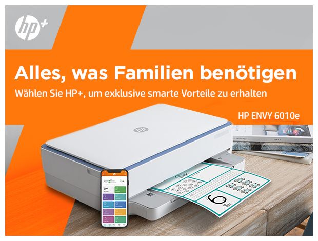 Envy 6010e Wireless All-in-One Farbe Drucker, Instant Ink; Kopierer, Scanner 