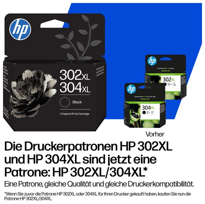 originale Druckerpatronen Schwarz 120 Seiten Nr.302/304 