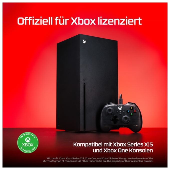 Joystick für Xbox, Xbox One  Clutch Tanto Mini (Schwarz) 