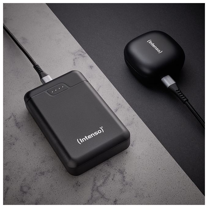 10000 mAh Powerbank USB Typ-C  B10000 (Schwarz) 