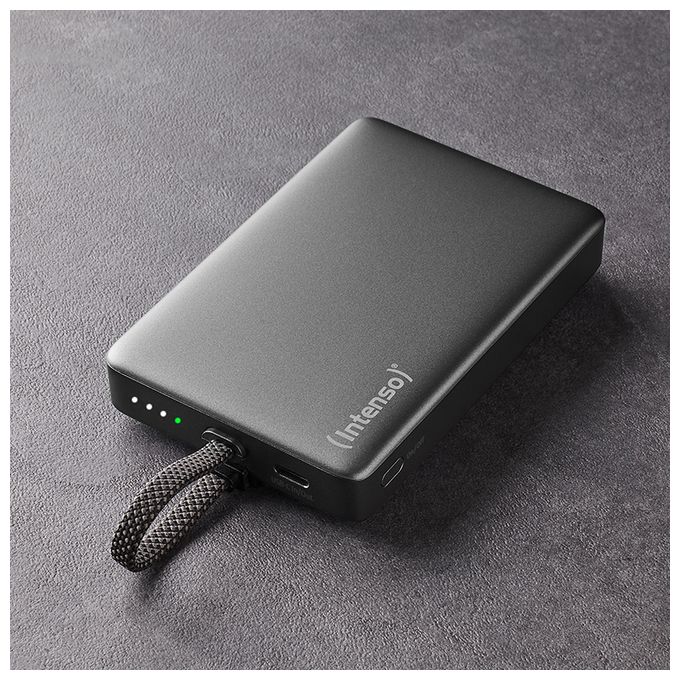 10000 mAh Powerbank USB Typ-C  MC10000 (Schwarz, Grau) 