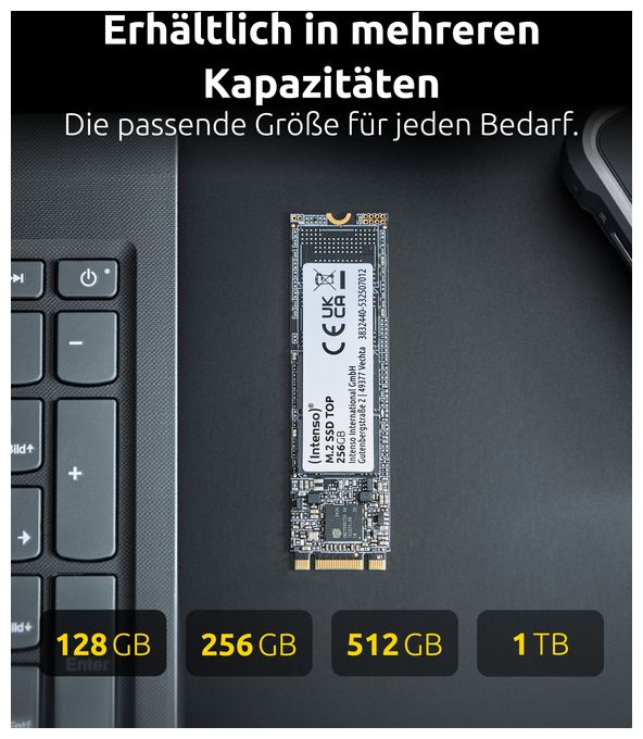 1 TB SSD Serial ATA III M.2 Top 