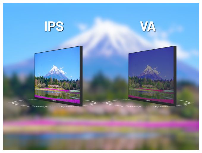 Full HD Monitor 60,5 cm (23.8 Zoll) 16:9 0,5 ms 300 cd/m²  JN-I238FHD120F-HSP-YE (Gelb) 