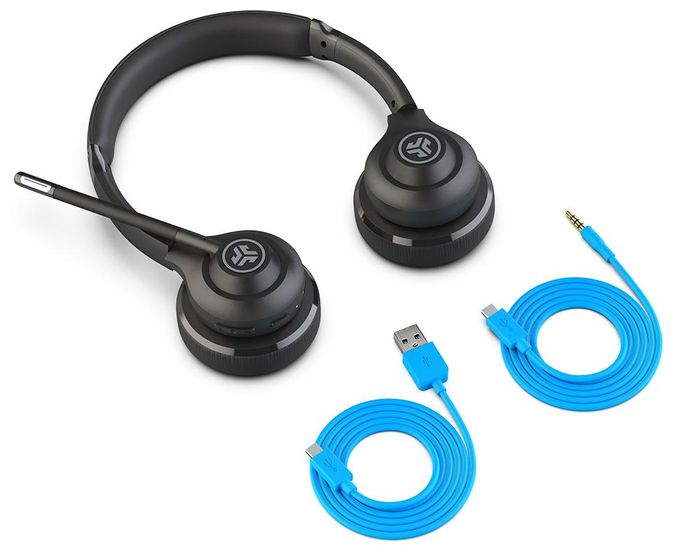 Go Work Ohraufliegender Bluetooth Kopfhörer kabelgebunden&kabellos 45 h Laufzeit 