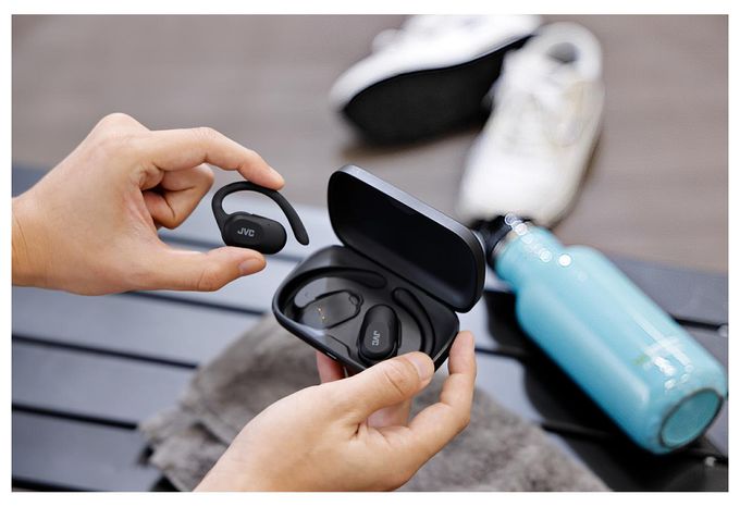 In-Ear Bluetooth Kopfhörer Kabellos TWS 7,5 h Laufzeit IPX4  HA-NP40T (Schwarz) 