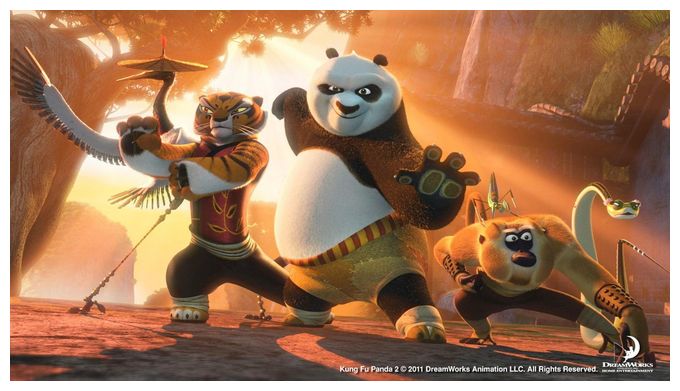 Kung Fu Panda - 1-4 Collection (Blu-Ray) 